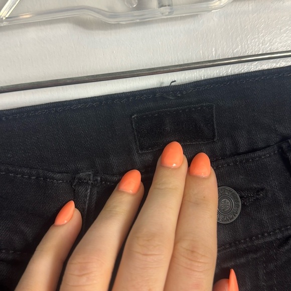 Mother Insider Crop Step Fray Guilty Racer Jeans Size 26 - Picture 4 of 16